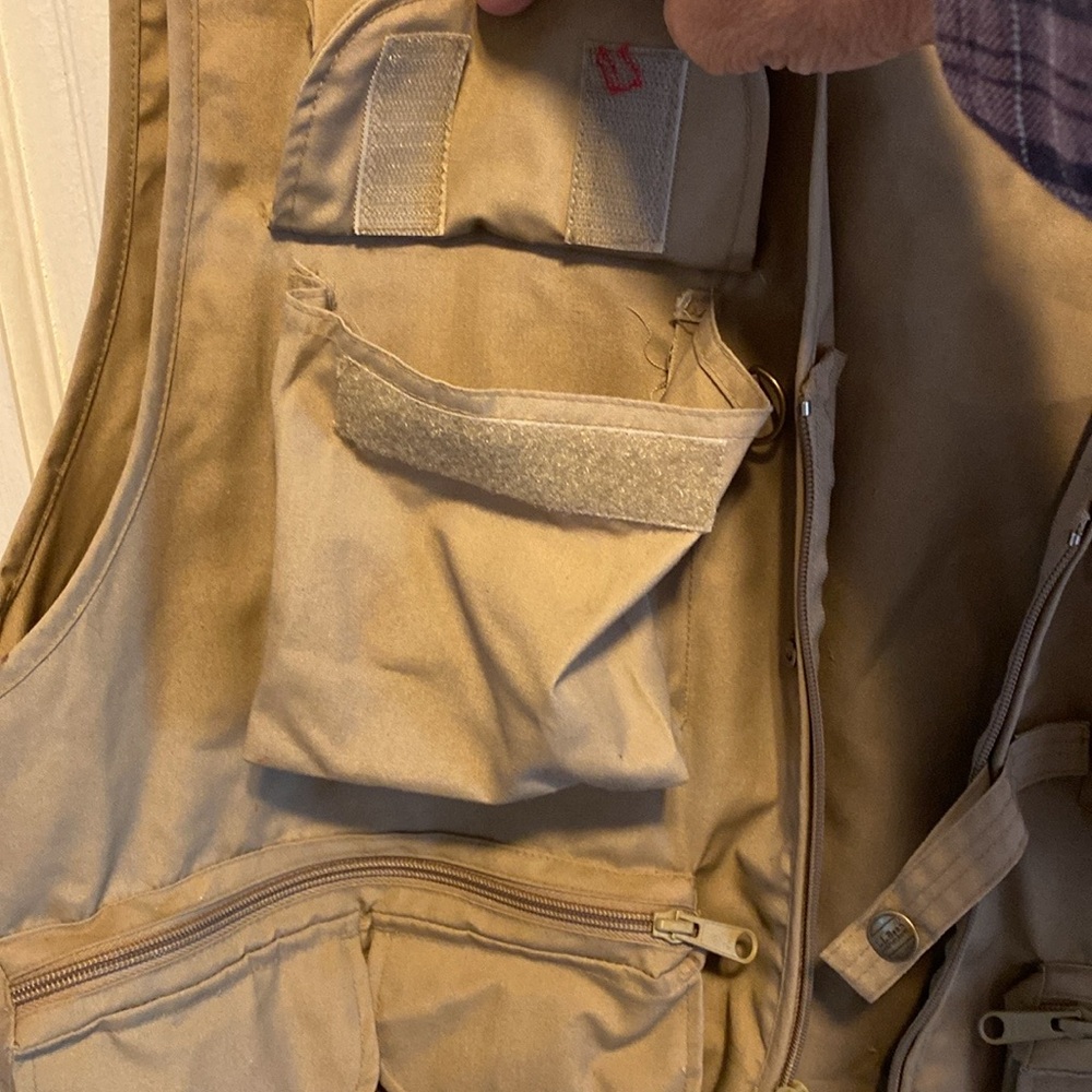 Llbean fishing vest